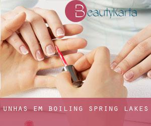 Unhas em Boiling Spring Lakes