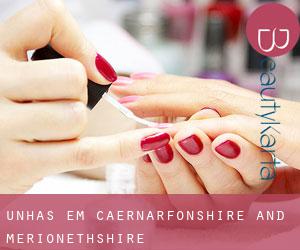 Unhas em Caernarfonshire and Merionethshire