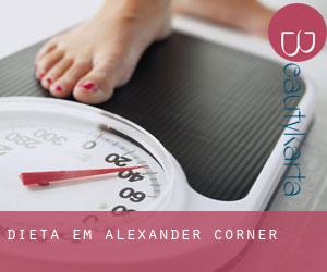 Dieta em Alexander Corner