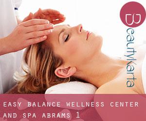 Easy Balance Wellness Center and Spa (Abrams) #1