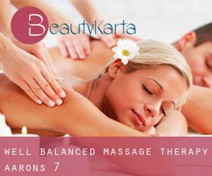 Well Balanced Massage Therapy (Aarons) #7